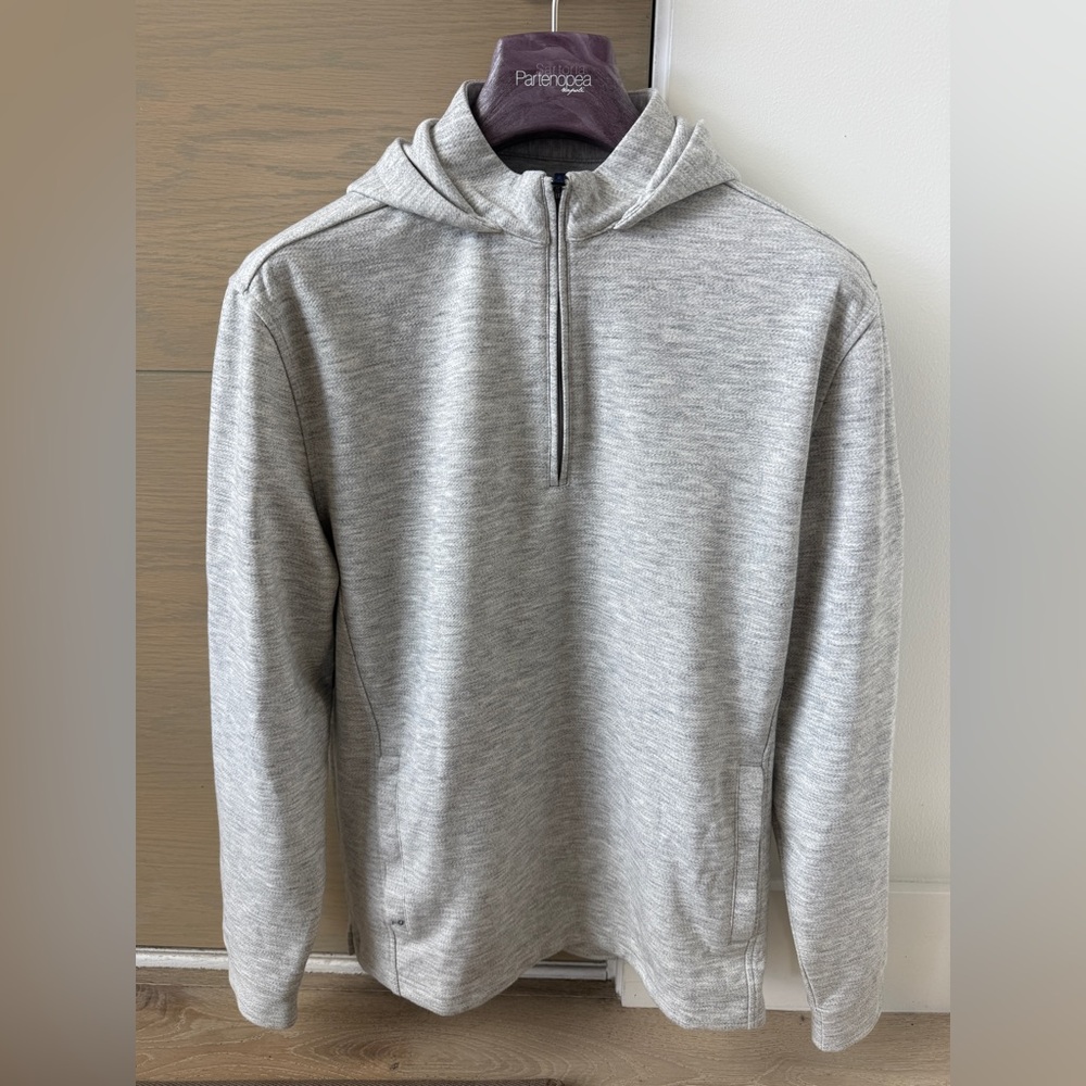 Johnnie-O Mens Maxton 1/4 Zip Hooded Sweatshirt Scottsdale National Golf…